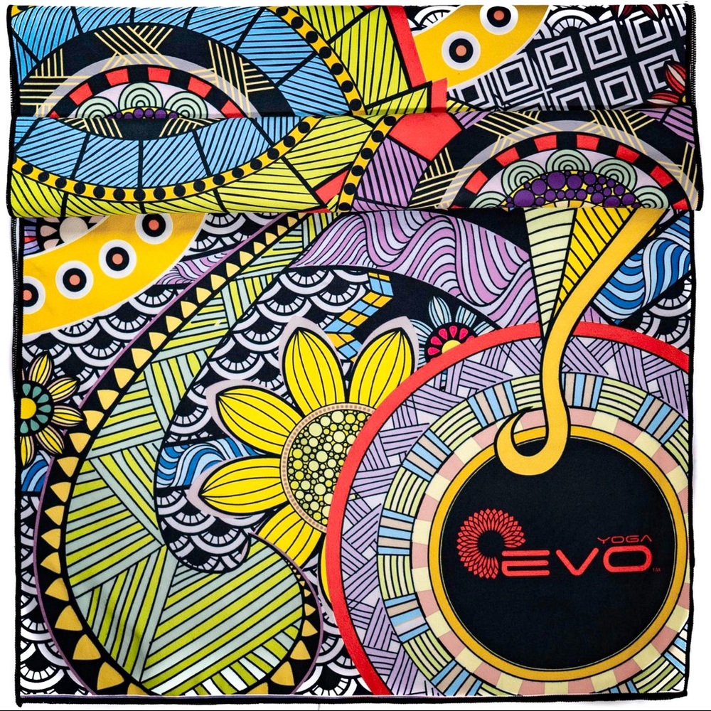 Yoga EVO Microfiber Yoga Towel - Non Slip Towel